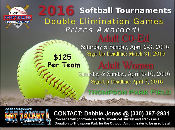 2016 Softball Tournaments